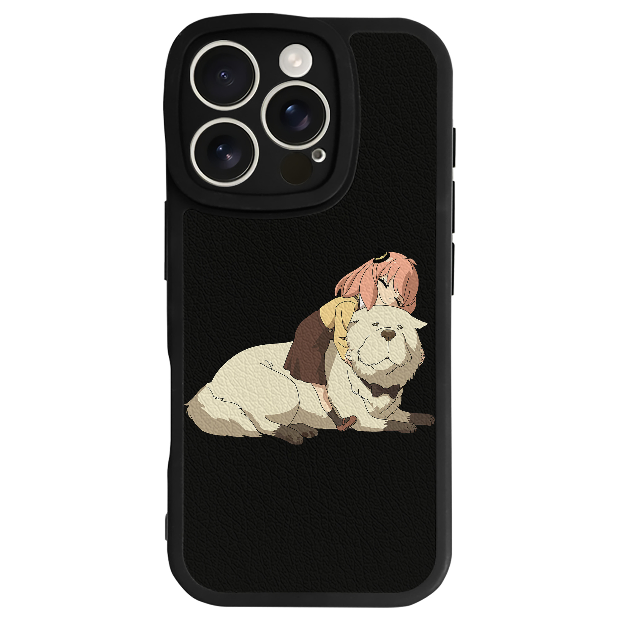 （画像用） SPY×FAMILY间谍家家酒 【iPhone 16シリーズ対応】シリコンスマホケース（レザー調） 材質：シリコン